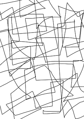 original square abstract