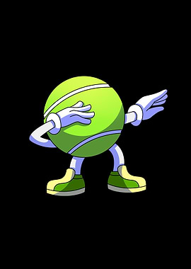 Dabbing Tennis Ball