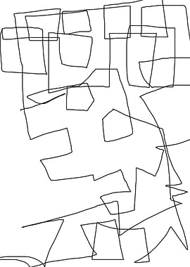 original square abstract