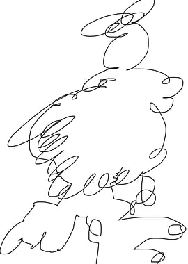 Original abstract pen