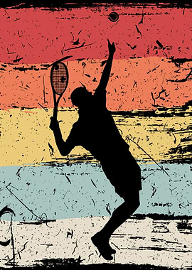 Vintage Tennis Gifts Retro
