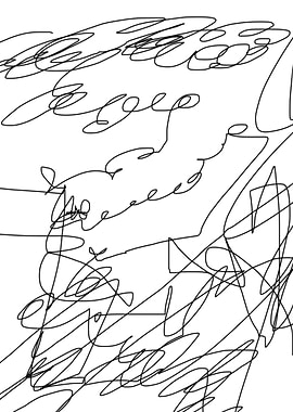 Original abstract pen