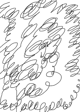 original abstract line