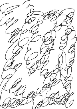 original abstract line