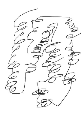 original abstract line