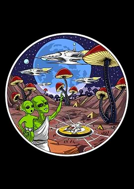 Space Mushroom Aliens