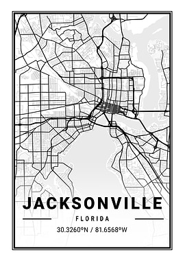 Jacksonville Light Map