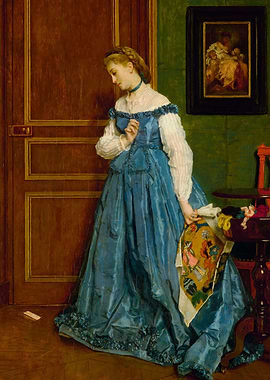 Hesitation Alfred Stevens