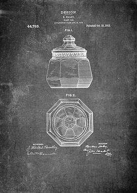 Vintage Jar Patent