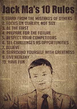 Jack Ma s 10 Rules