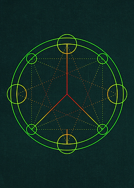 Geometric Mandala Shape