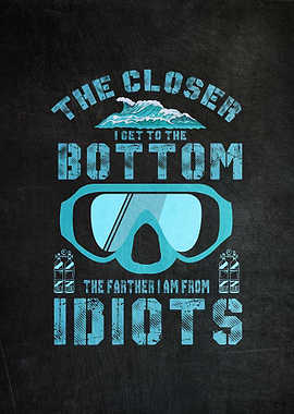 Scuba Diver Funny Quote