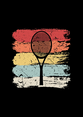 Tennis Racket Graphic