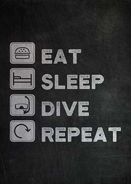 Eat Sleep Dive Repeat