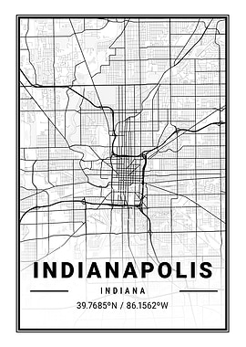 Indianapolis Light Map