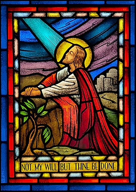 Christ Praying in Garden