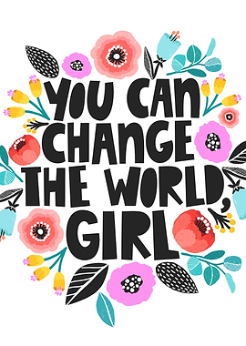 you can change the world