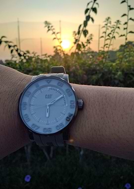 wrist watch sunrise