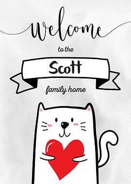 Scott Family Home Cat