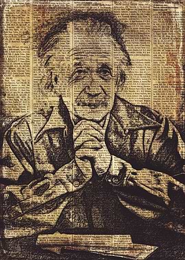 Vintage Albert Einstein