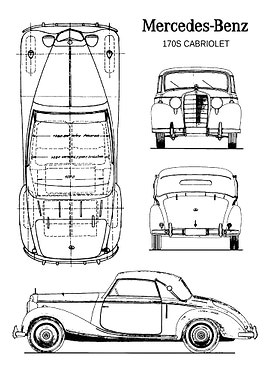 BNW MercedesBenz 170S cab