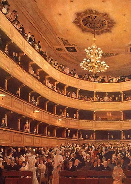 Old BurgtheatGustav Klimt