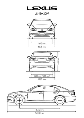 BNW Lexus LS 460 2007