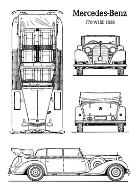 BNW MercedesBenz 770 W150