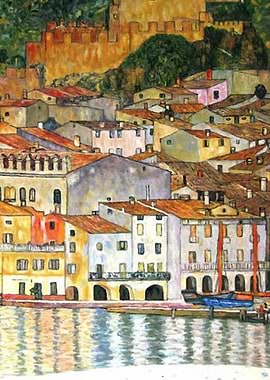Malcesine Gustav Klimt