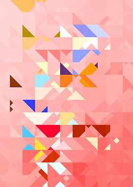 Triangle Geometric Artwork