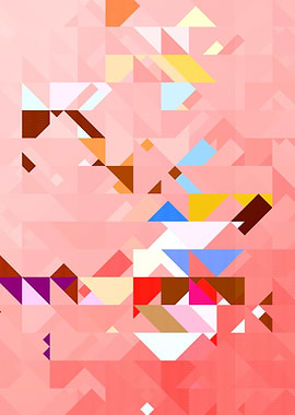 Triangle Geometric Artwork