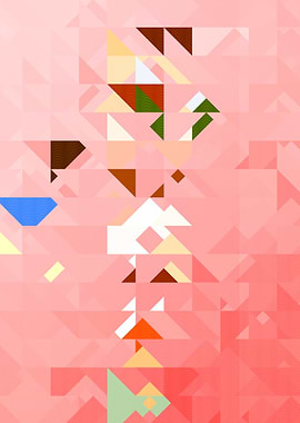 Triangle Geometric Artwork