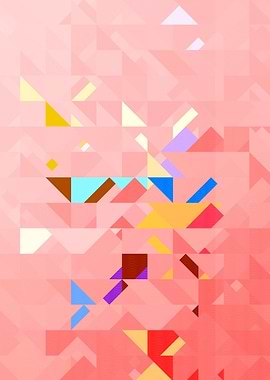 Triangle Geometric Artwork