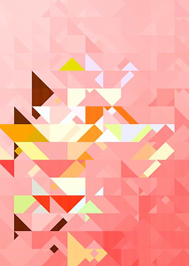 Triangle Geometric Artwork