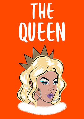 The Queen with Crown