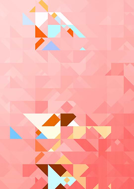 Triangle Geometric Artwork