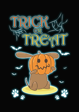 Cute Dachshund Halloween