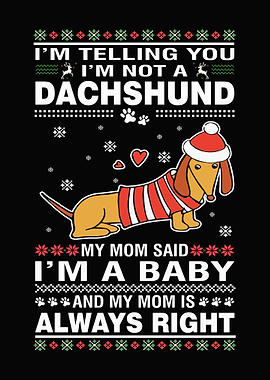 Dachshund Through Snow