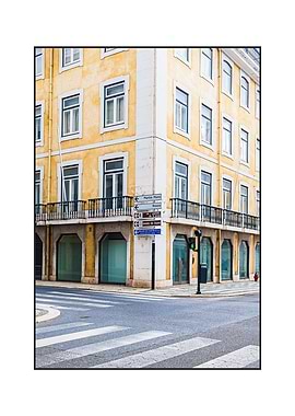 Lisbon Yellow Street