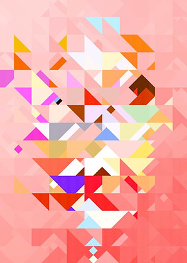 Triangle Geometric Artwork