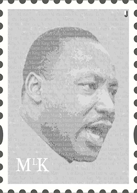 Martin Luther King Stamp