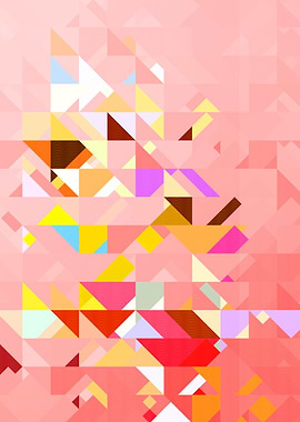 Triangle Geometric Artwork