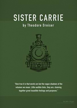 Sister Carrie Book Art
