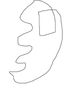 stroke of abstract line