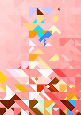 Triangle Geometric Artwork