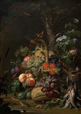 Still Life with Fruit, Fis