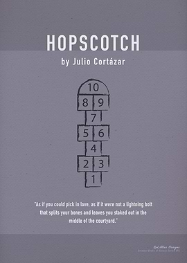 Hopscotch Book Art