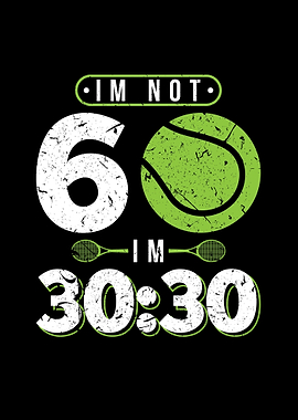 60th Birthday Gift Tennis