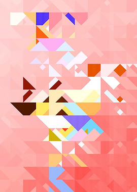 Triangle Geometric Artwork