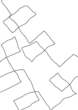 stroke of abstract line